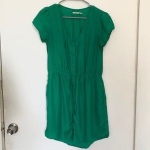 Kimchi Blue Green Shirtdress